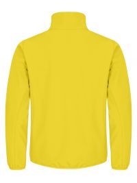 Herren Softshell Jacke Gelb